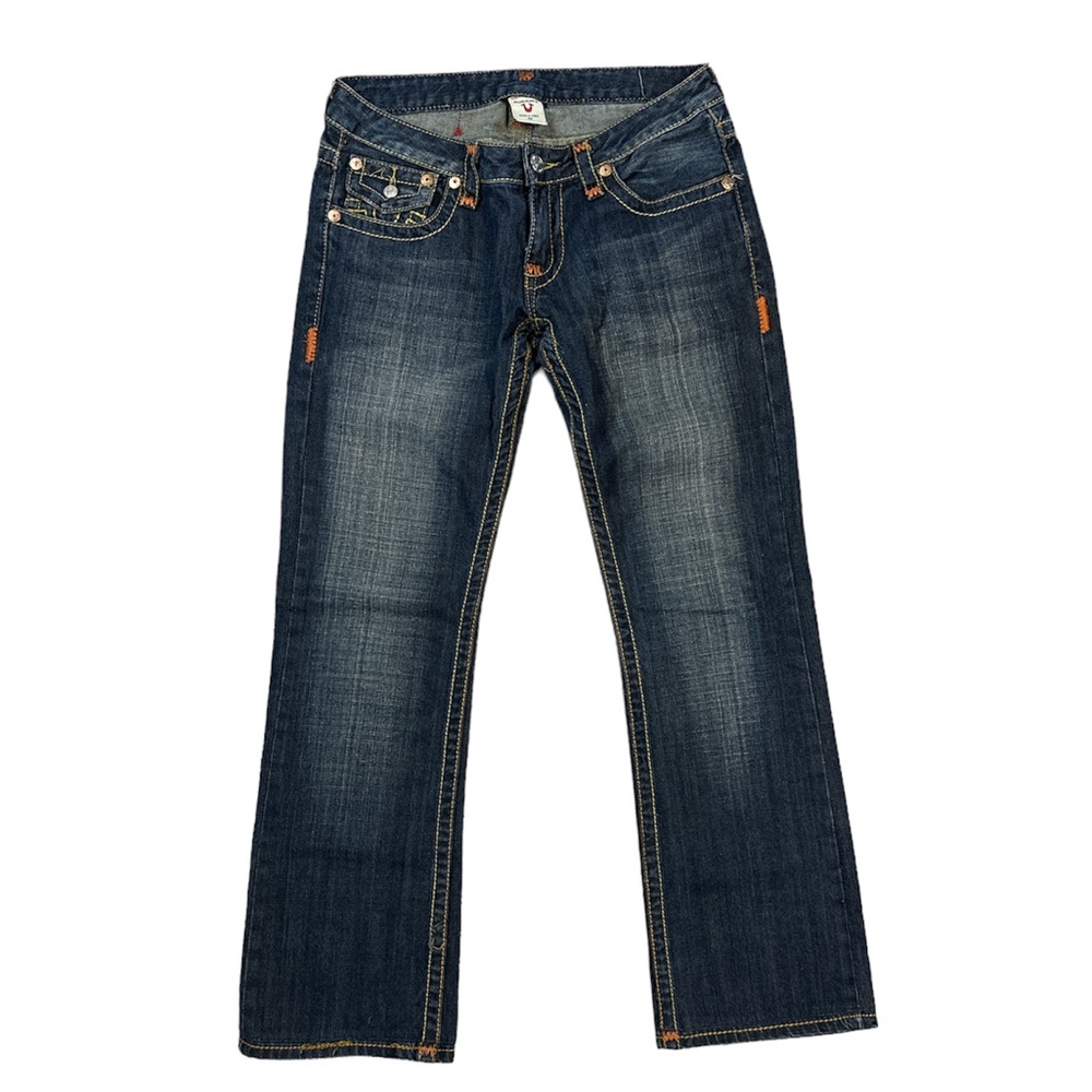 True Religion Bootcut Low Rise 2000’s Y2K Cotton Jeans Size 30